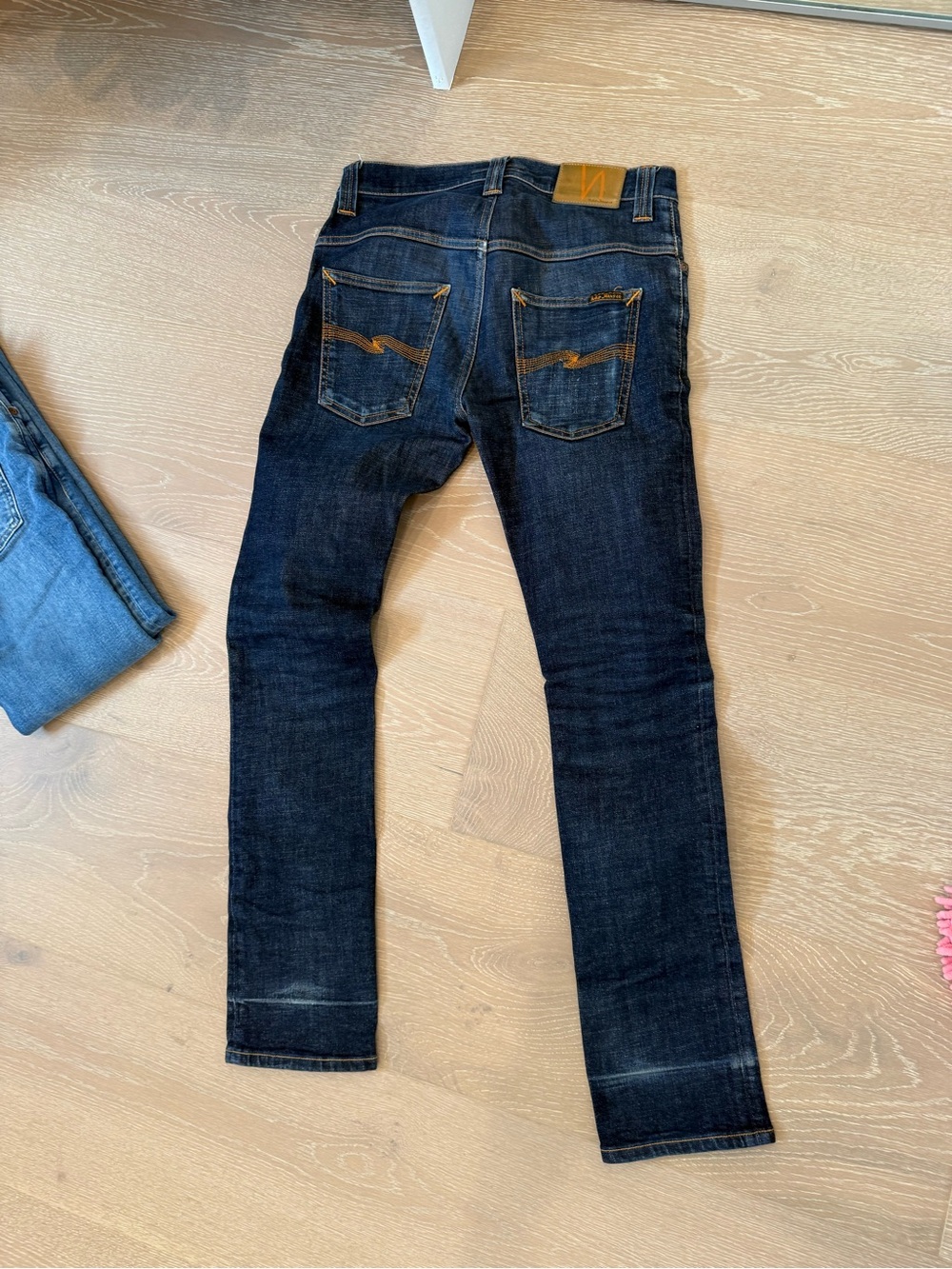 Nudie Jeans Dark Indigo Skinny Stretch Jeans